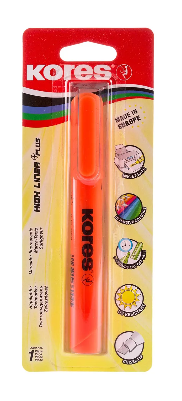 kores-high-liner-textmarker-orange-keilspitze-3-5-mm image 1
