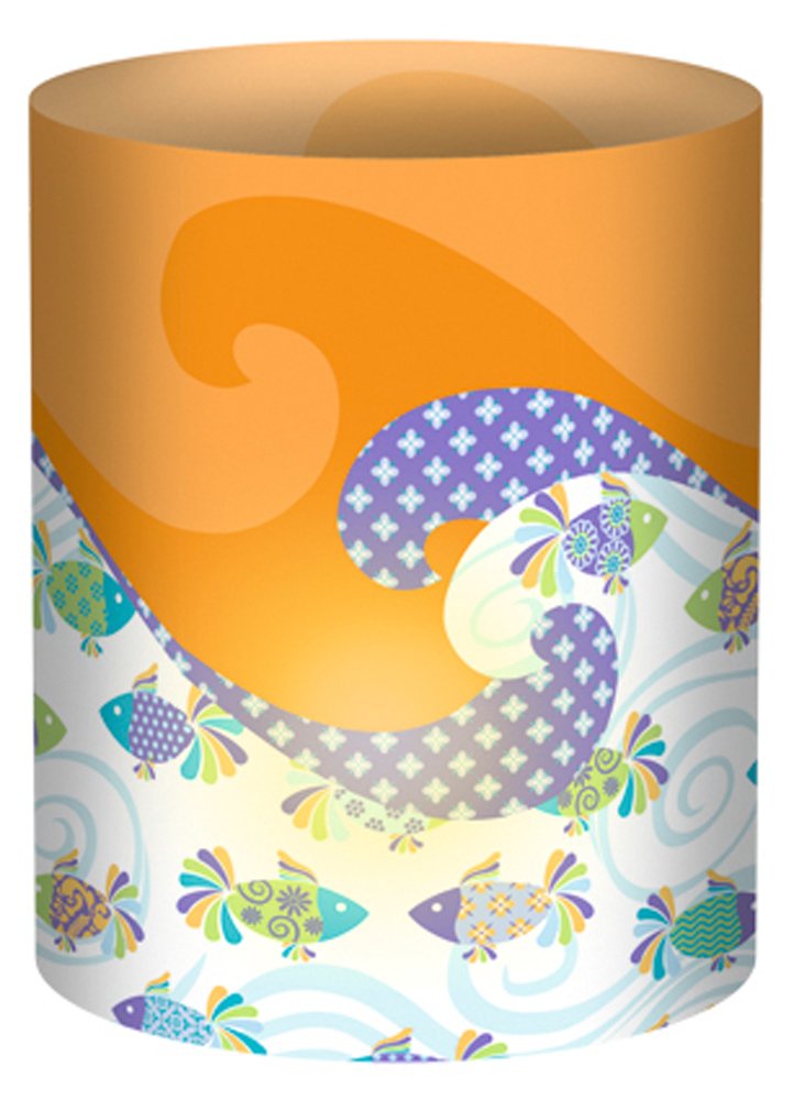 ursus-564000283-kreativ-accessoires-fische-sticker-selbstklebend-rot-orange-8-st image 4