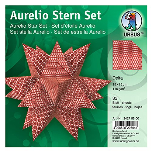 ursus-34275500-faltbl-tter-aurelio-stern-delta-wei-rot-33-blatt-15-x-15-cm image 6