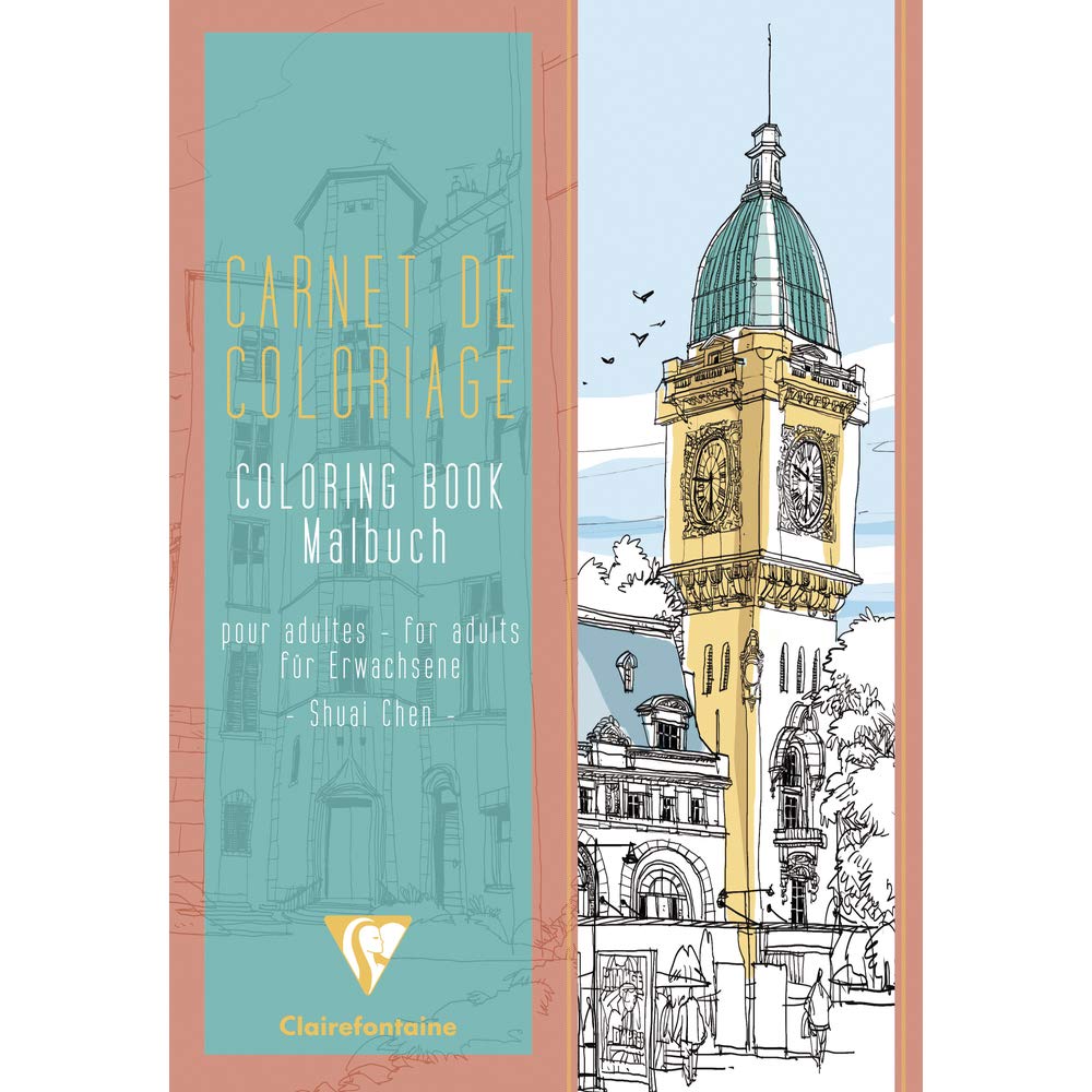 clairefontaine-goldline-97505c-malbuch-f-r-erwachsene-a4-st-dte-120g image 1