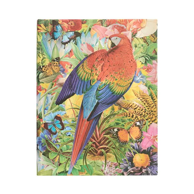 paperblanks-tropical-garden-nature-montages-ultra-notizbuch-unliniert-hardcover image 1