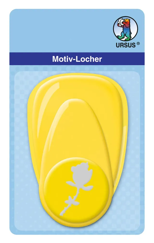 ursus-19490075-motivlocher-hebel-gro-rose-gelb-38-1-mm-f-r-160-220-g-qm image 1