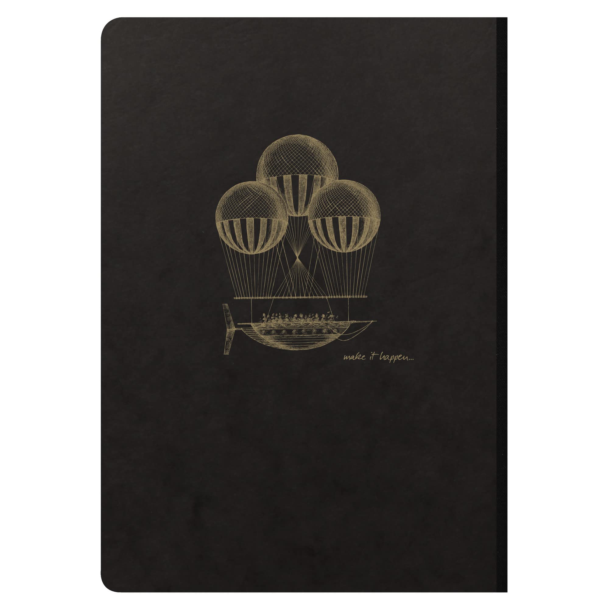 clairefontaine-102546c-flying-spirit-notizbuch-liniert-din-a5-96-blatt-schwarz image 4