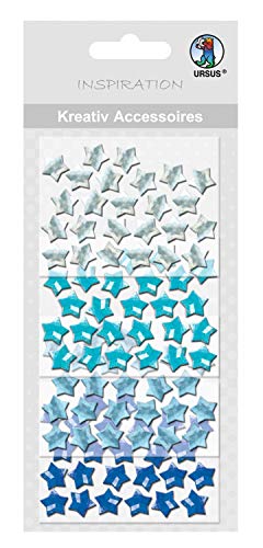 ursus-56400052-kreativ-accessoires-sterne-blaut-ne-selbstklebende-deko image 3