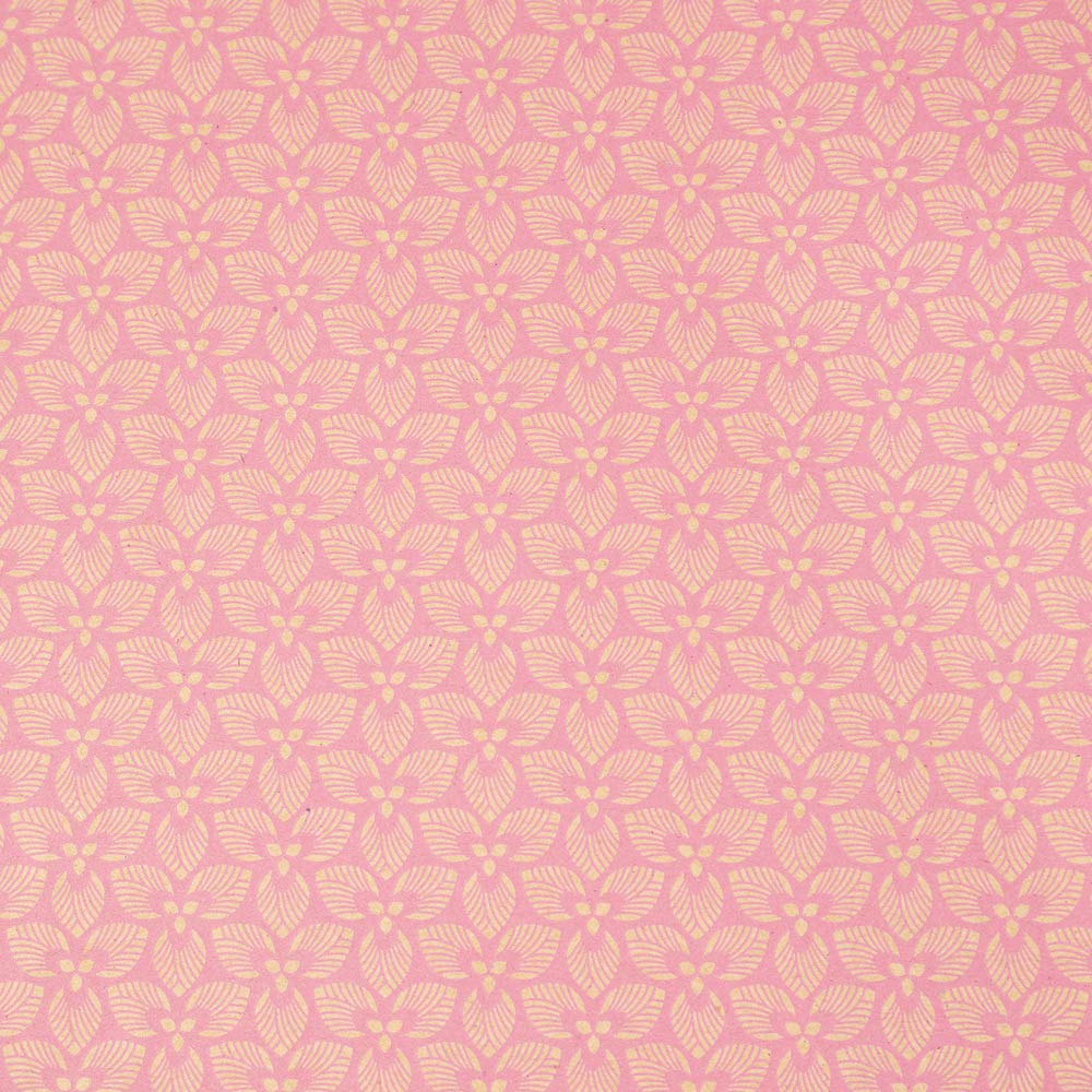 clairefontaine-tiny-rolls-geschenkpapier-kraft-blumen-rosa-5m-x-0-35m image 7