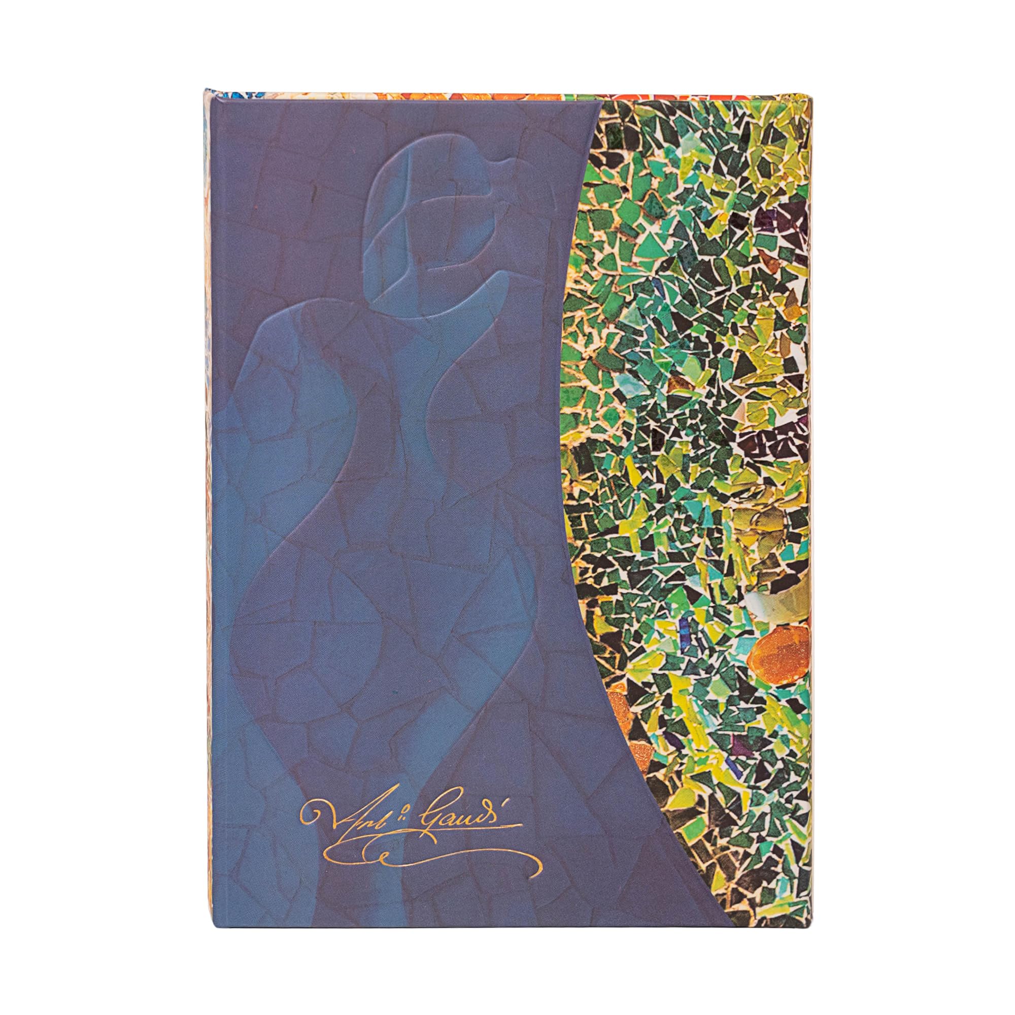 paperblanks-gaudis-sonne-midi-notizbuch-unliniert-hardcover-mit-klappumschlag image 2