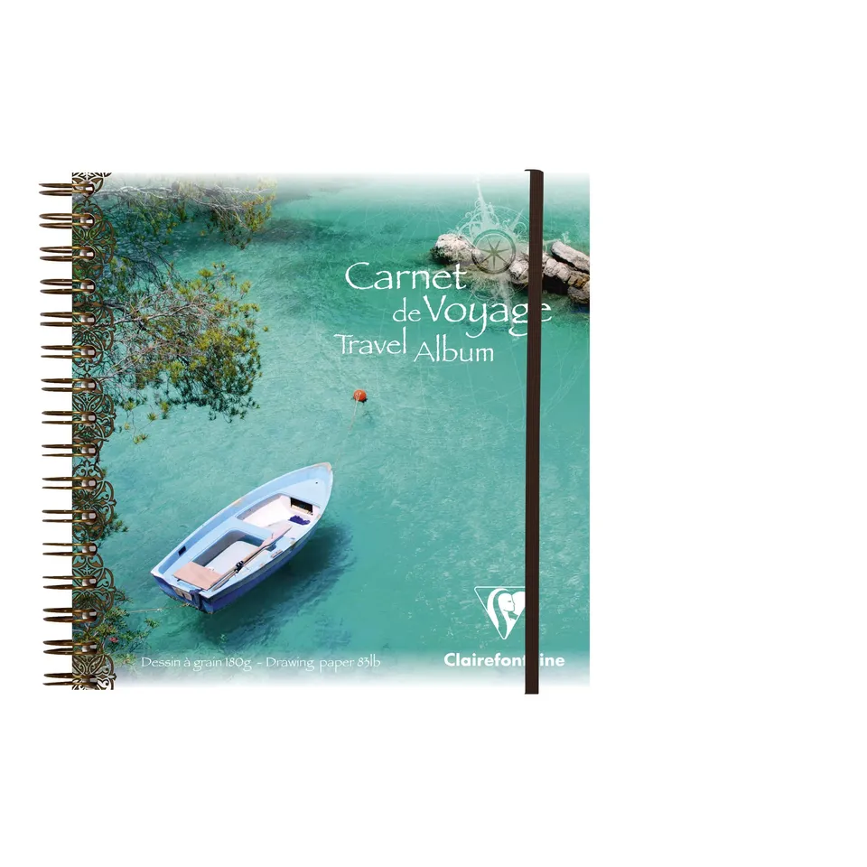 clairefontaine-96105c-reisealbum-flying-spirit-20-x-20-cm-mediterran-design image 1
