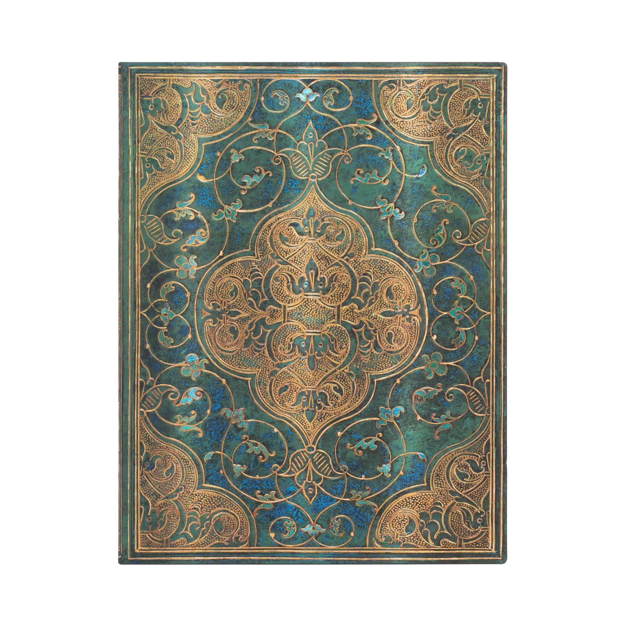 paperblanks-turquoise-chronicles-ultra-journal-liniert-flexi-softcover-100-g-m image 1