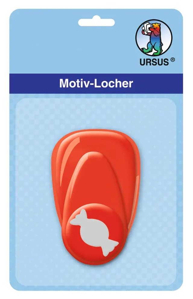 ursus-19470067-motivlocher-bonbon-klein-16-mm-rot-f-r-160-220-g image 1