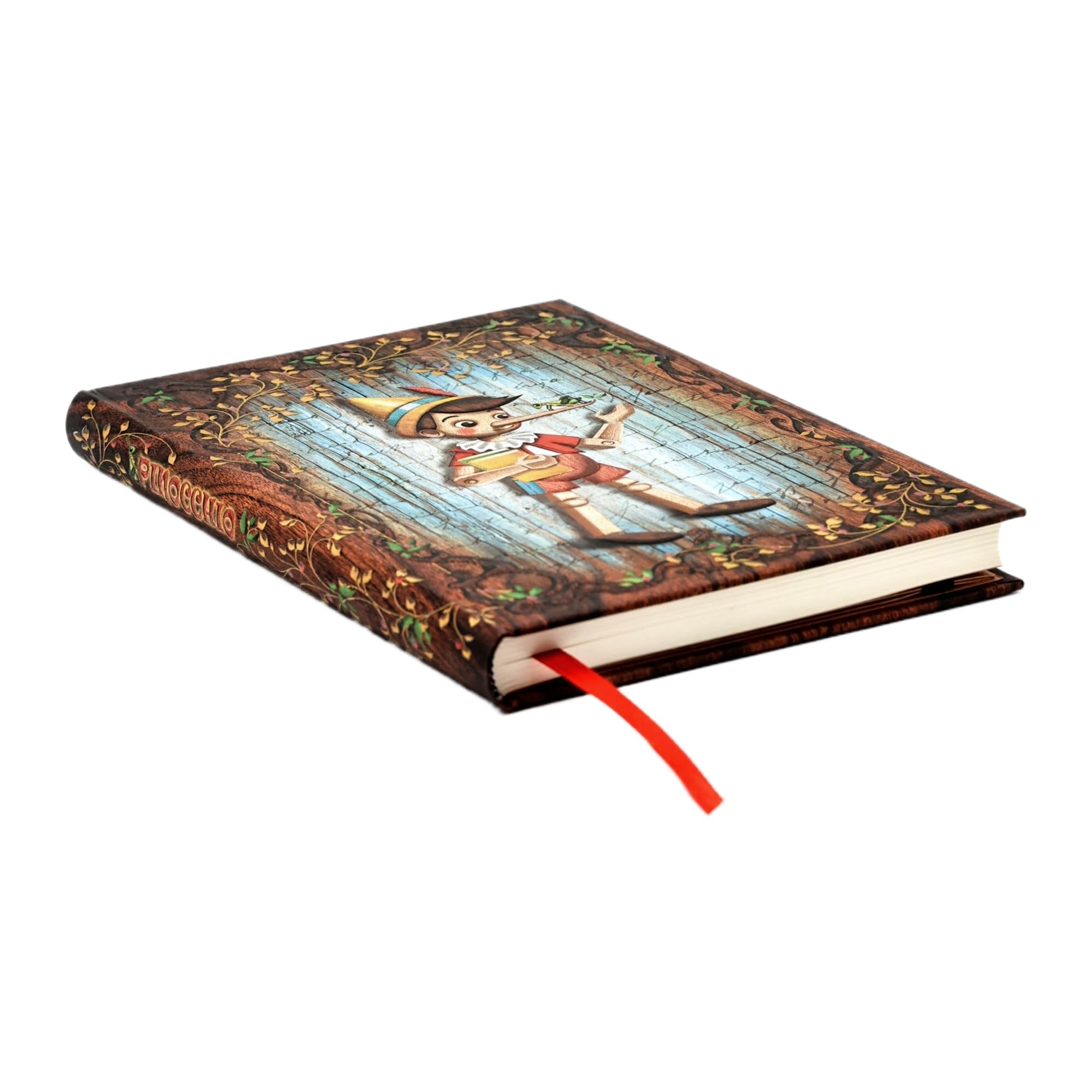 paperblanks-carlo-collodi-pinocchio-midi-journal-liniert-hardcover-mit-gummiband image 3