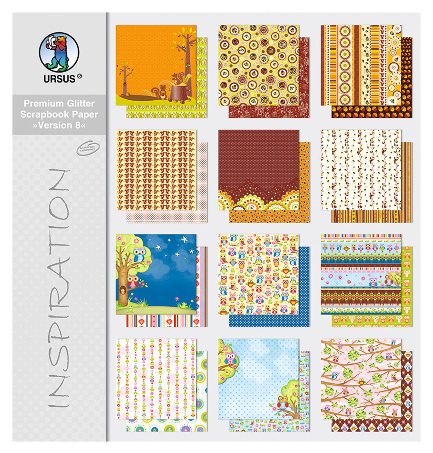 ursus-premium-glitter-scrapbook-block-version-1-30-5x30-5-cm-12-blatt image 6