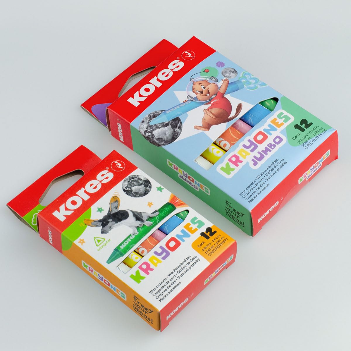 kores-krayones-wachsmalstifte-jumbo-dreikant-12-farben image 7