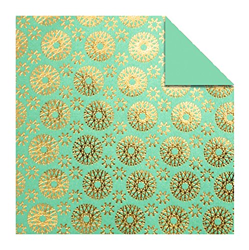 ursus-35555500f-faltbl-tter-aurelio-stern-pollux-gr-n-gold-33-blatt-15-x-15-cm image 6