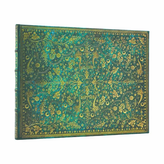 paperblanks-emerald-flower-nature-s-grace-g-stebuch-hardcover-unliniert image 1