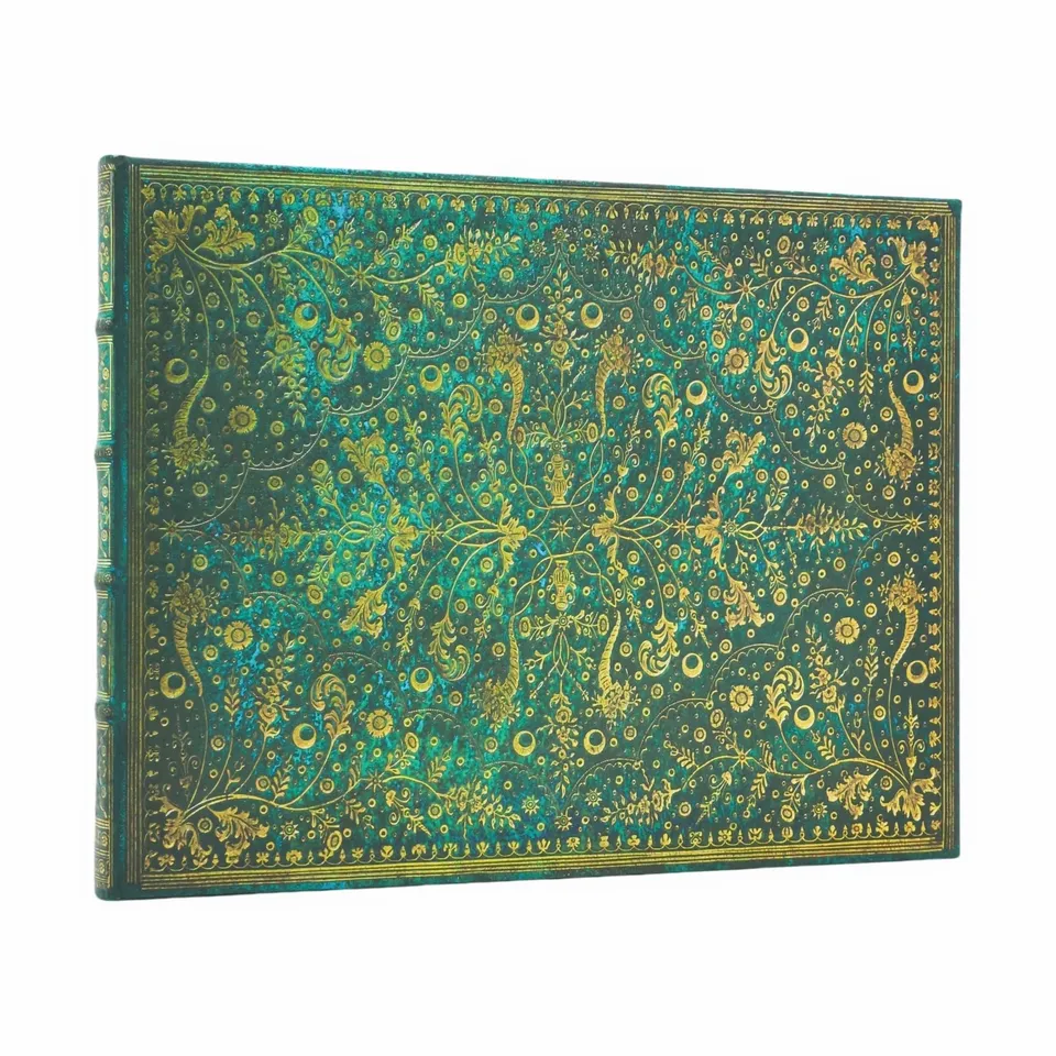 paperblanks-emerald-flower-nature-s-grace-g-stebuch-hardcover-unliniert image 1