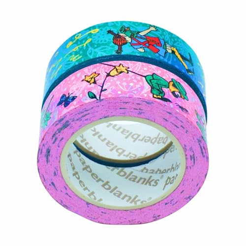 paperblanks-astrid-lindgren-pippi-longstocking-washi-tape-mixed-pack-deko-klebeb image 4