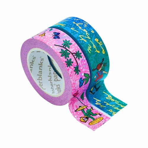 paperblanks-astrid-lindgren-pippi-longstocking-washi-tape-mixed-pack-deko-klebeb image 3