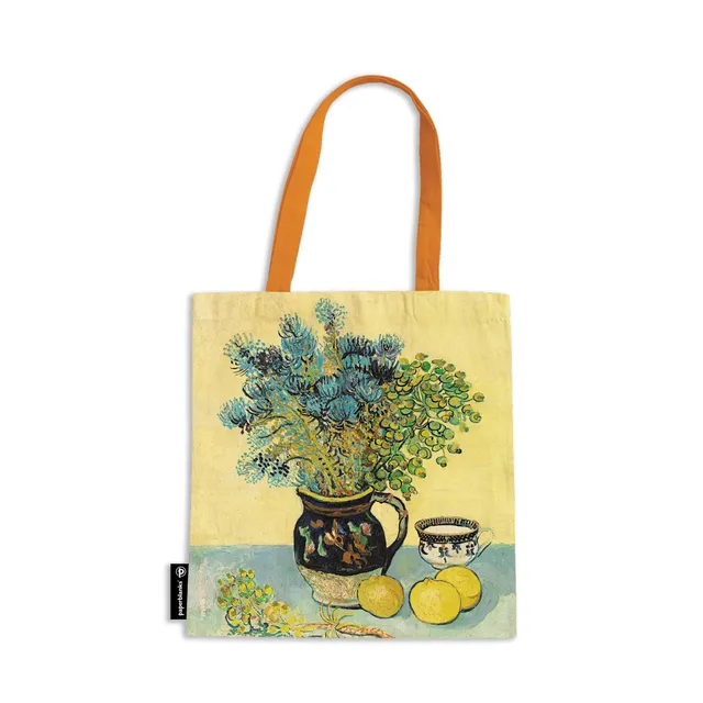 paperblanks-van-gogh-s-still-life-canvas-bag-stofftasche image 1