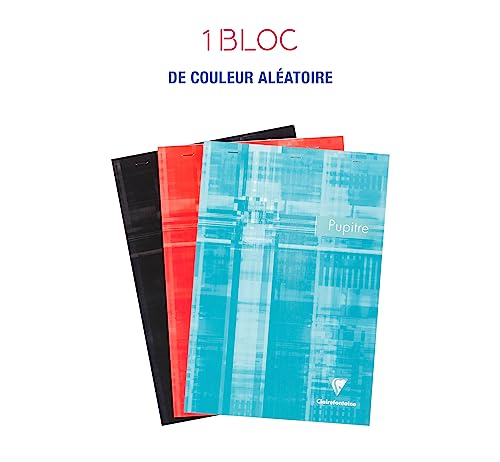 clairefontaine-6152c-notizblock-pupitre-a4-80-blatt-kariert-farbig-sortiert image 6