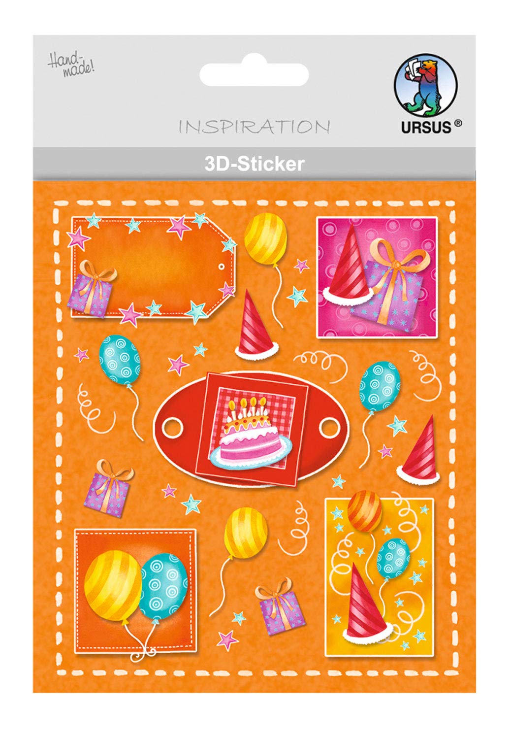 ursus-56420046-3d-sticker-everyday-motiv-46-selbstklebend image 1
