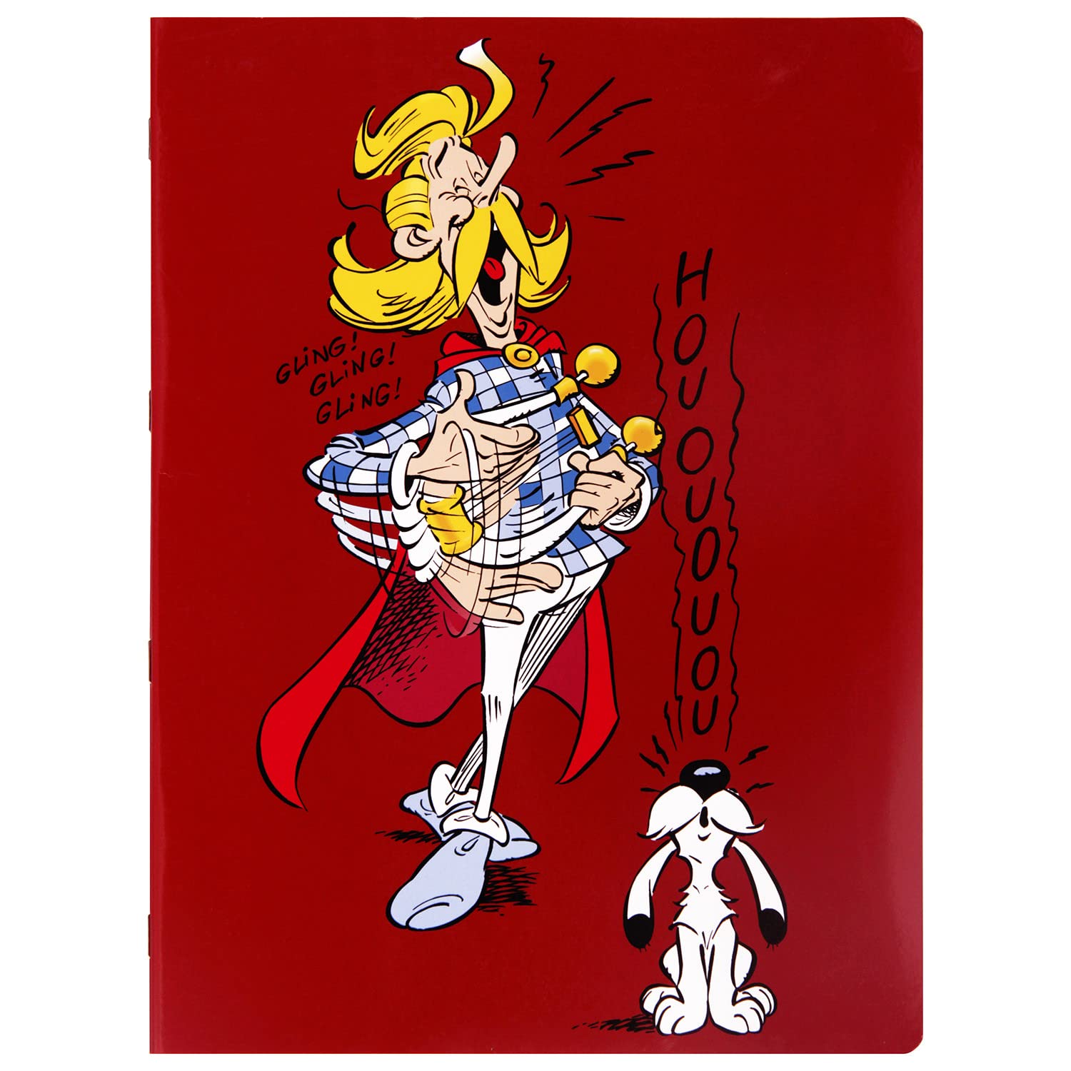 clairefontaine-812969c-notizheft-asterix-idefix-din-a4-24x32-cm-24-blatt-hardcov image 4