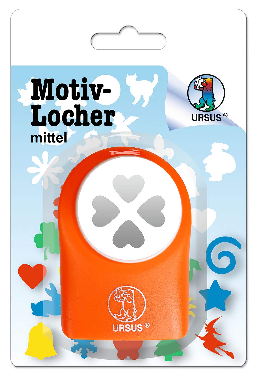 ursus-19520051-motivlocher-mittel-herzblatt-25-4-mm-f-r-160-220-g-qm image 1