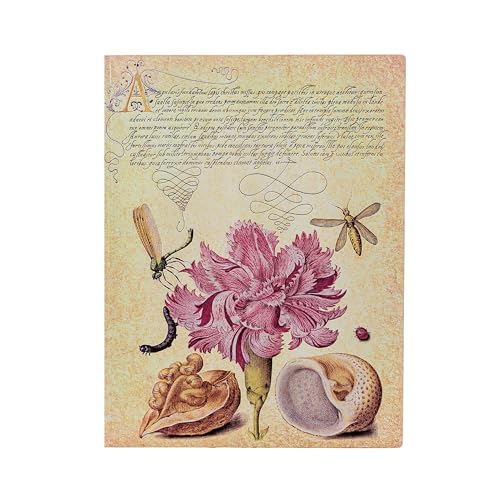 paperblanks-pink-carnation-mira-botanica-ultra-notizbuch-liniert-softcover-flexi image 4