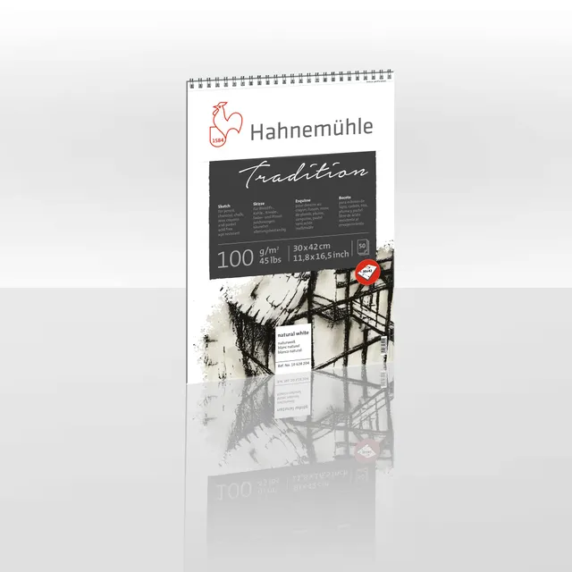 hahnem-hle-skizzenblock-tradition-30x42-cm-100-g-qm-50-blatt image 1