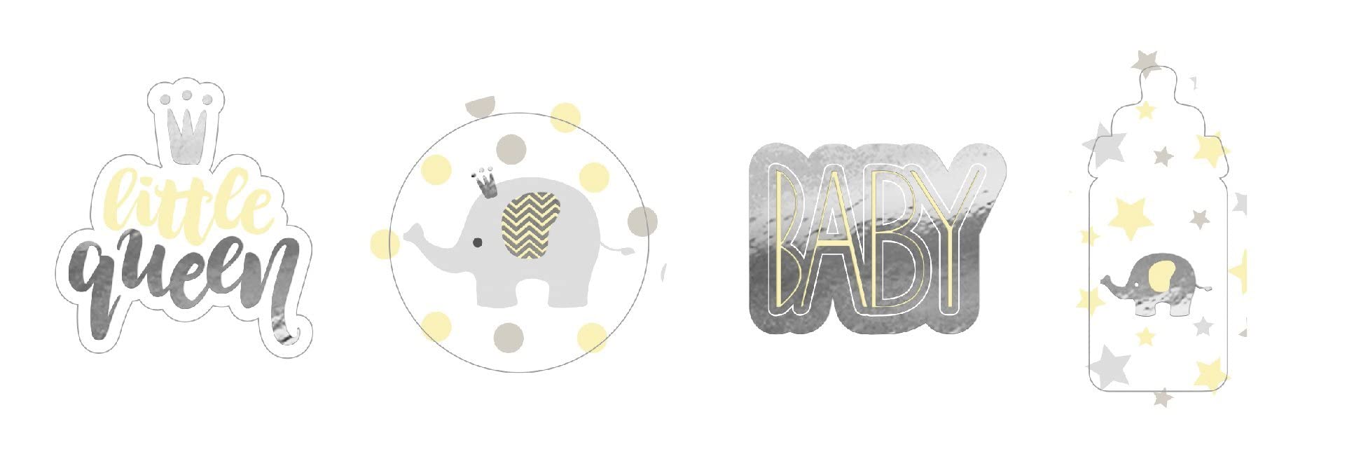 ursus-62454603f-designkarton-set-baby-din-a4-5-karten-20-sticker image 3