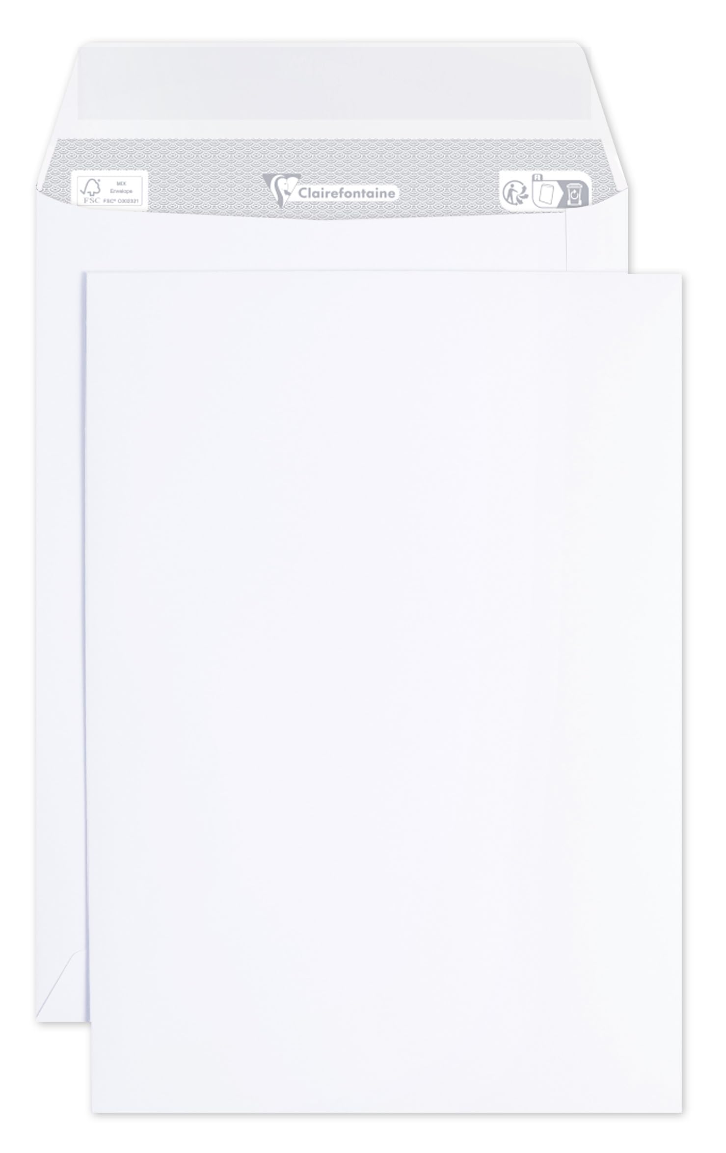 clairefontaine-8242c-500-versandtaschen-c5-162x229-mm-120g-wei-selbstklebend-ohn image 6