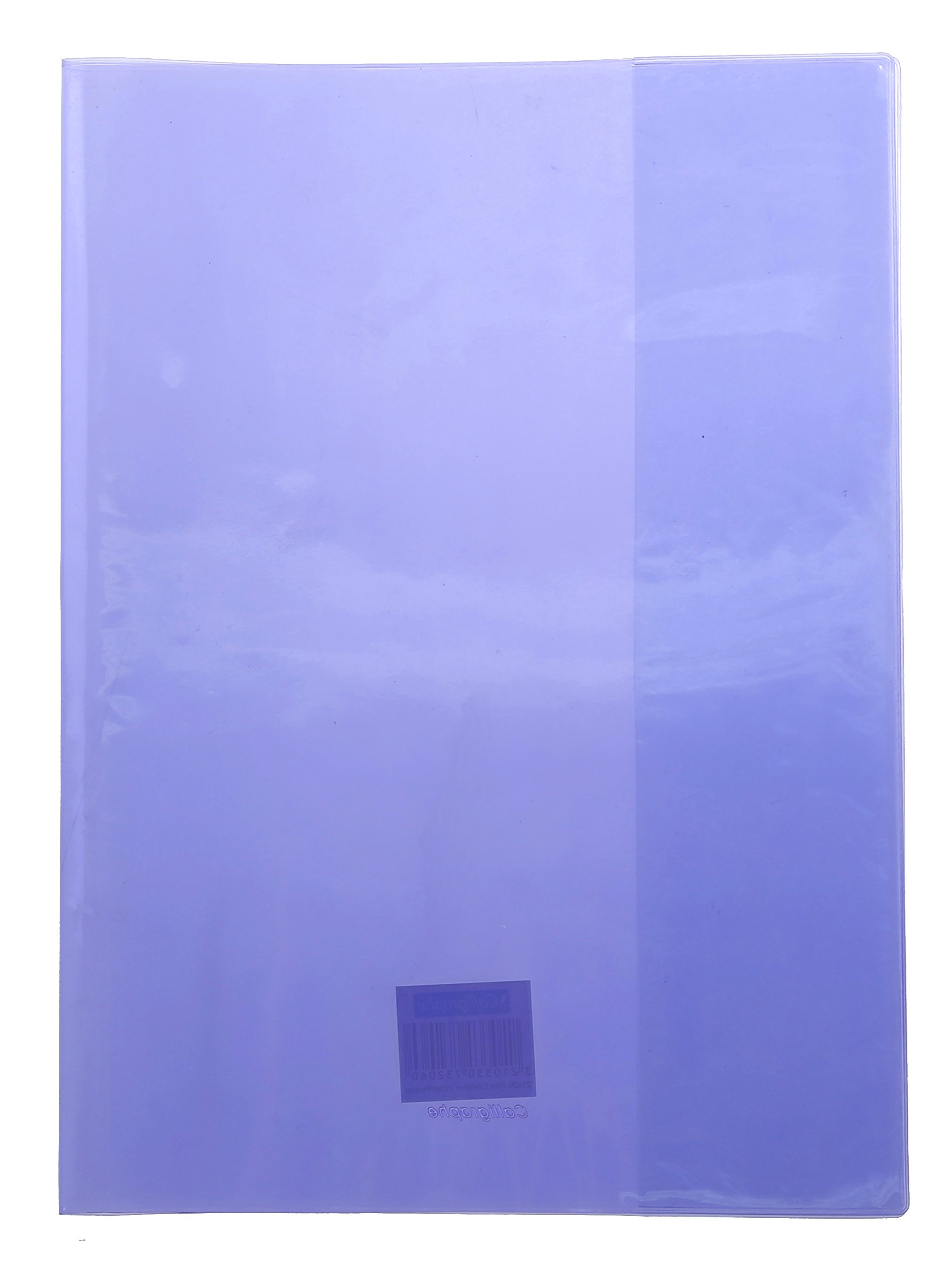 clairefontaine-73202c-heftumschlag-calligraphe-cristalux-a4-pvc-blau-transparent image 6