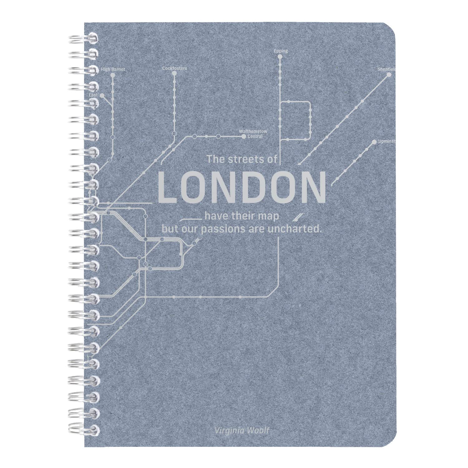 clairefontaine-83536c-notizheft-jeans-metro-a5-74-blatt-liniert-mit-doppelspiral image 2