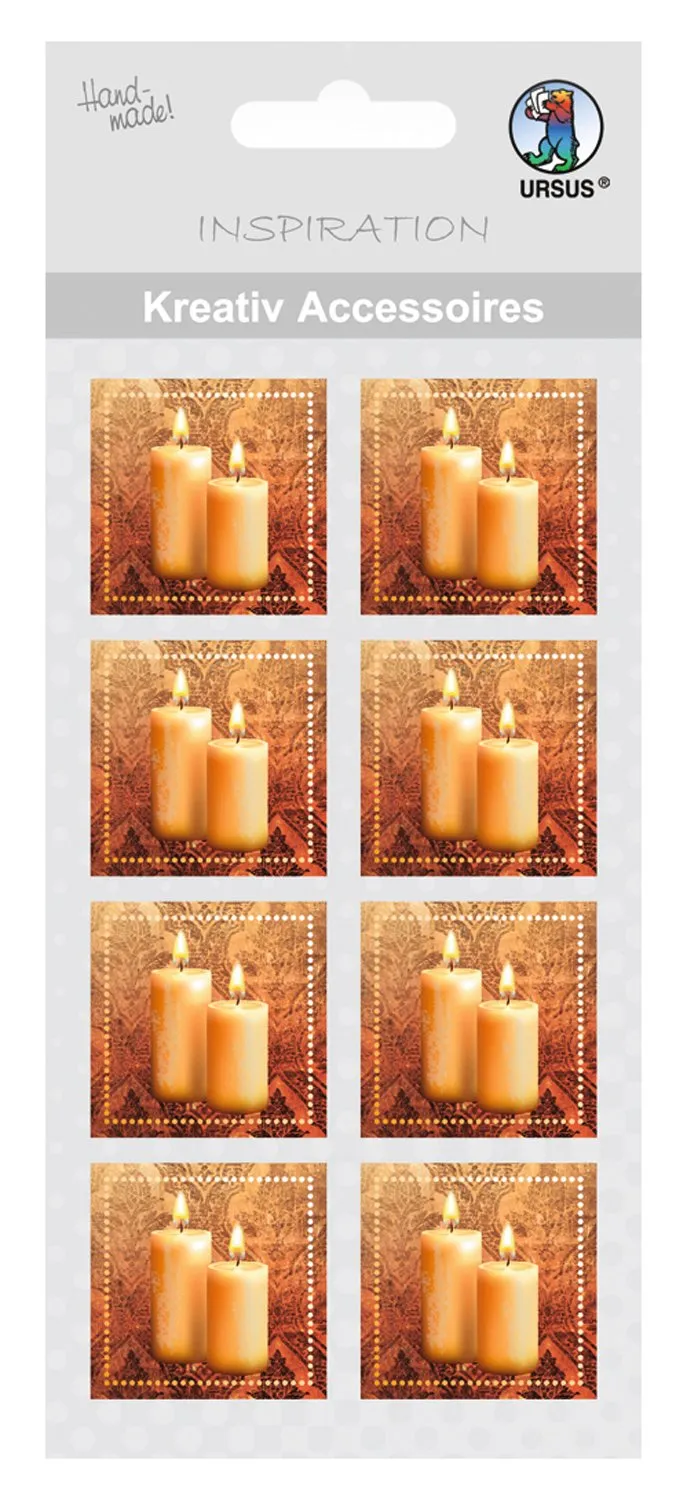 ursus-kreativ-accessoires-blessing-kerze-sticker-8-st-ck-selbstklebend image 1