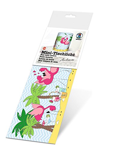 ursus-184000158-mini-tischlichter-ambiente-flamingo-transparentpapier-5-blatt image 5
