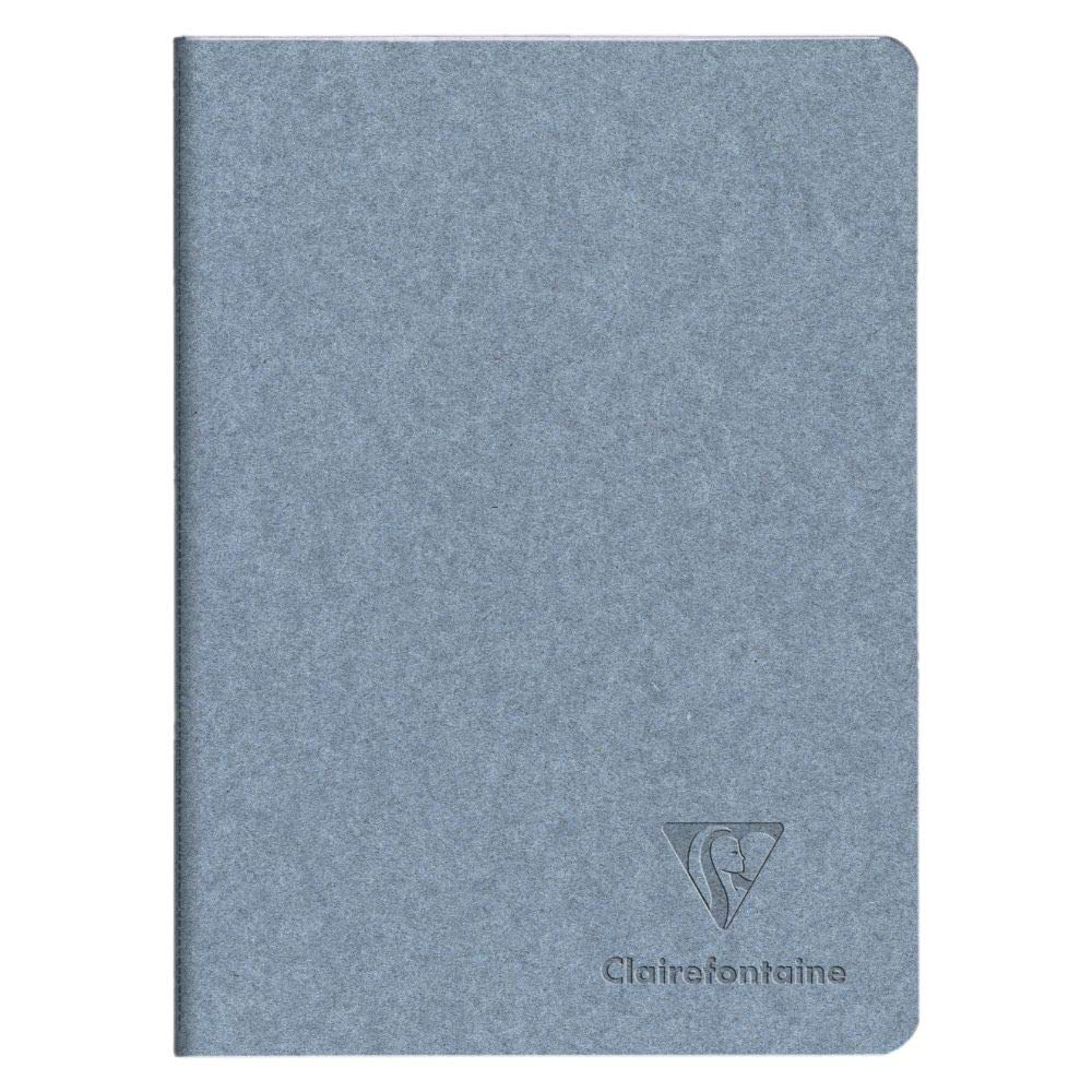 clairefontaine-jeans-cocoa-notizheft-din-a5-liniert-48-blatt-jeanspapier image 1