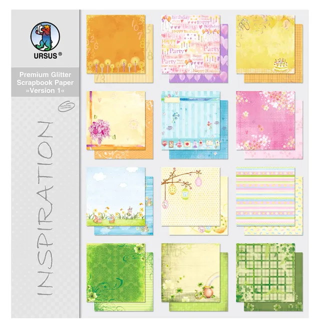 ursus-premium-glitter-scrapbook-block-version-1-30-5x30-5-cm-12-blatt image 1