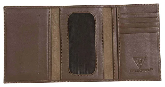 clairefontaine-lawrence-kartenetui-lammleder-15-x-10-cm-kamelbraun image 1