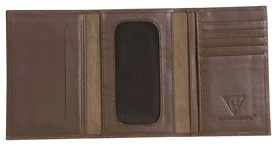 clairefontaine-lawrence-kartenetui-lammleder-15-x-10-cm-kamelbraun image 1