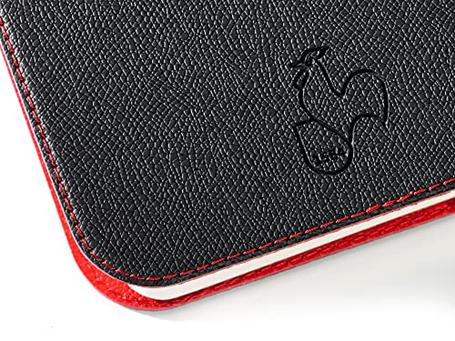 hahnem-hle-diary-flex-notizbuch-liniert-11-5x19cm-nachf-llbar-schwarz image 8