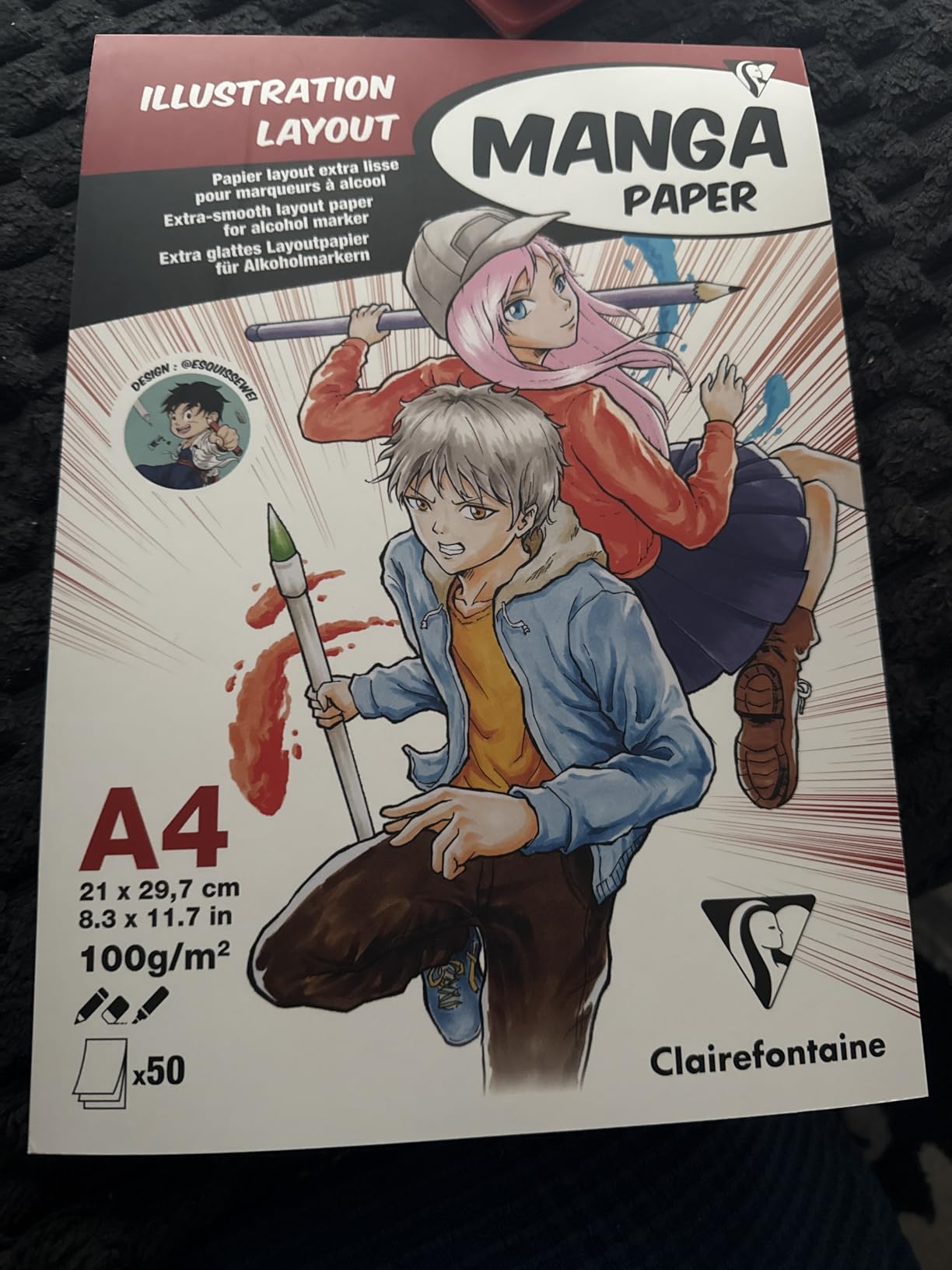 Perfekt für Manga und Skizzen