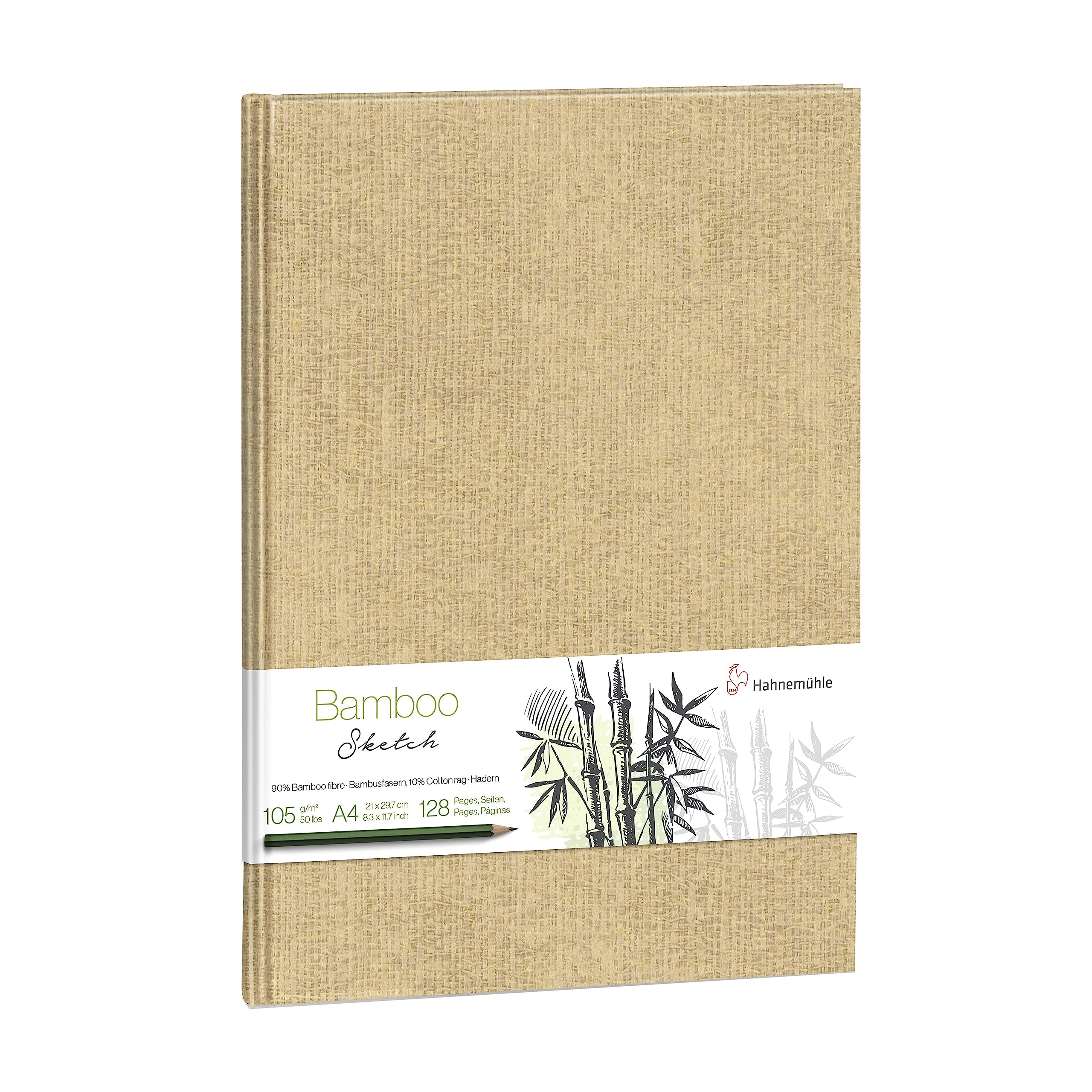 hahnem-hle-bamboo-skizzenbuch-din-a5-105-g-m-64-blatt-naturwei image 4