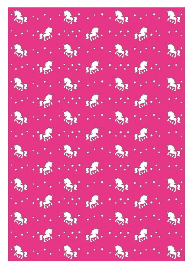 ursus-60950016-silhouetten-karton-einh-rner-fotokarton-pink-10-blatt-23-x-33-cm- image 1