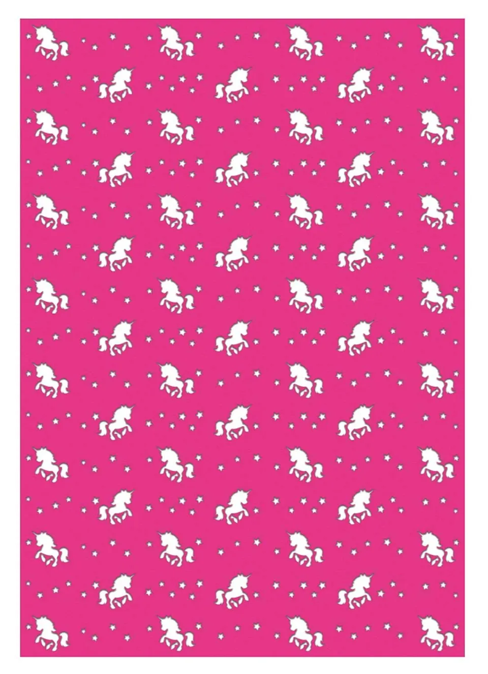 ursus-60950016-silhouetten-karton-einh-rner-fotokarton-pink-10-blatt-23-x-33-cm- image 1
