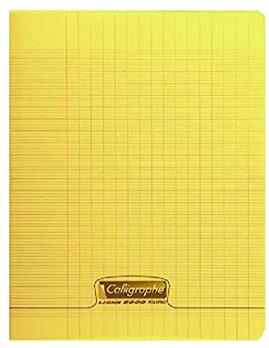 clairefontaine-heft-calligraphe-17x22-cm-16-blatt-sey-s-lineatur-gelb image 2