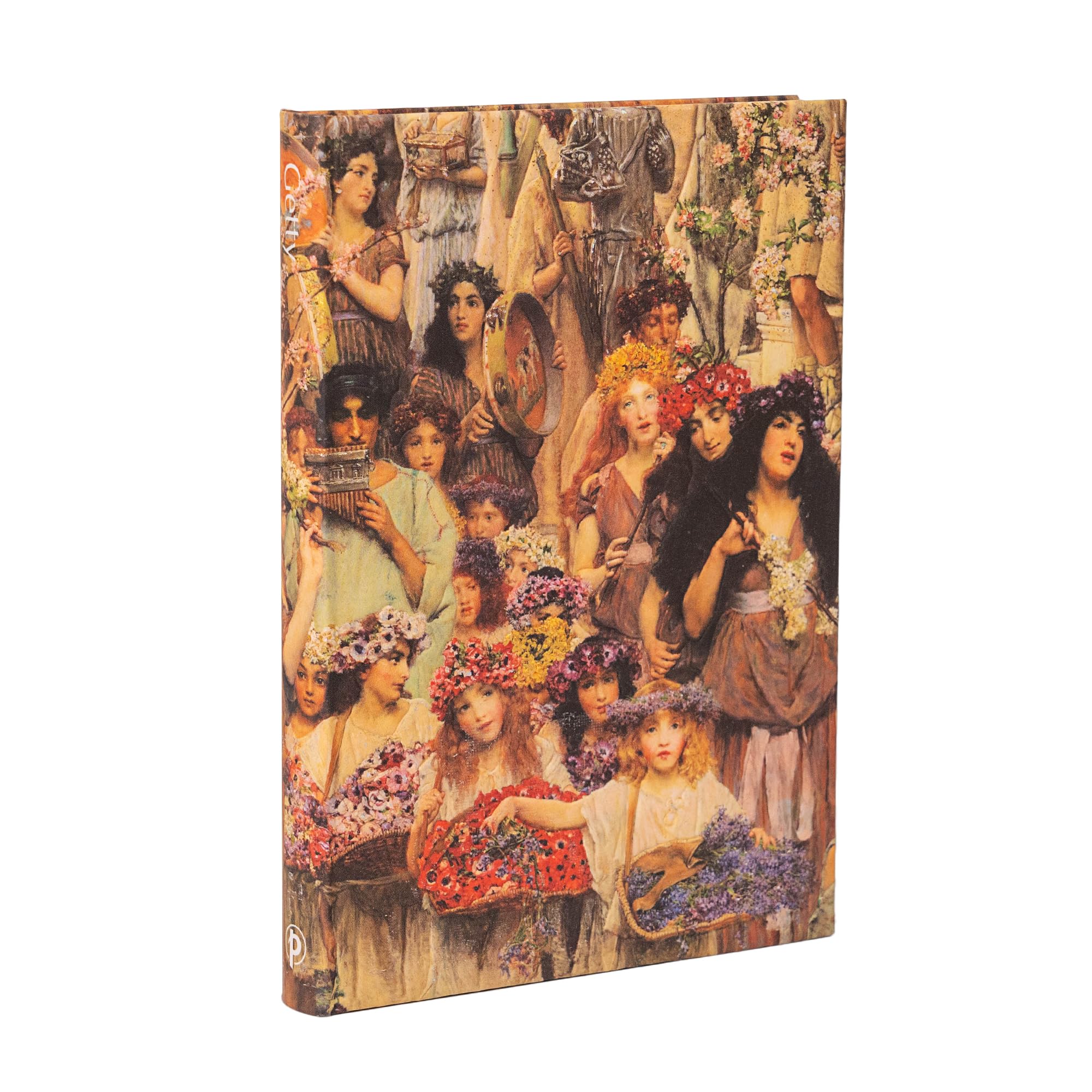 paperblanks-fr-hling-midi-notizbuch-liniert-hardcover-mit-elastikband-lawrence-a image 1