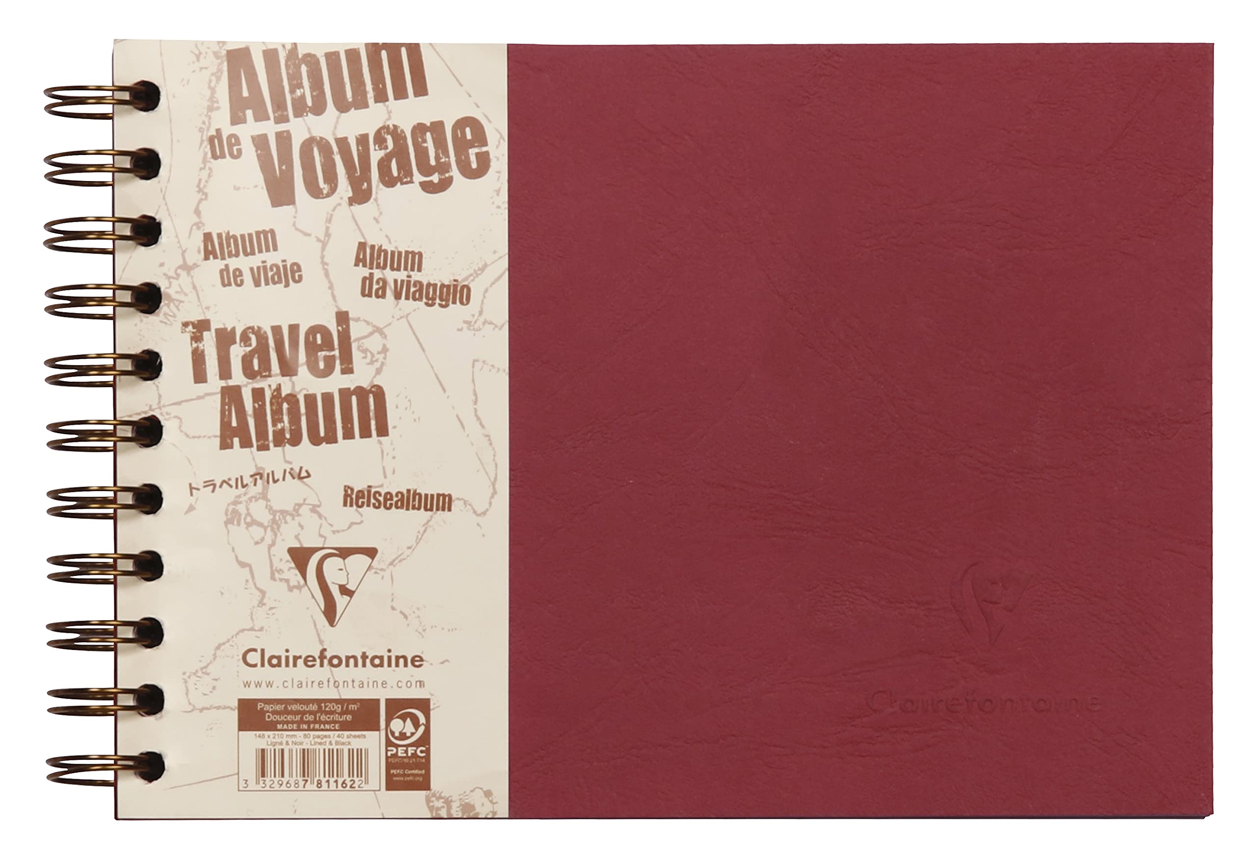 clairefontaine-age-bag-reisealbum-din-a5-quer-14-8-x-21-cm-liniert-40-blatt-schw image 5