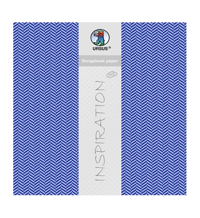 ursus-scrapbook-paper-lotta-2-motiv-140-30-5-x-30-5-cm-190-g-qm-5-blatt image 1
