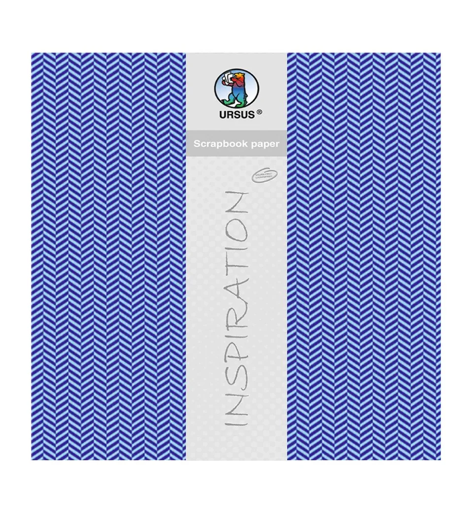 ursus-scrapbook-paper-lotta-2-motiv-140-30-5-x-30-5-cm-190-g-qm-5-blatt image 1