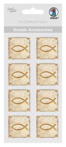 ursus-kreativ-accessoires-blessing-fisch-sticker-8-st-ck-selbstklebend image 3