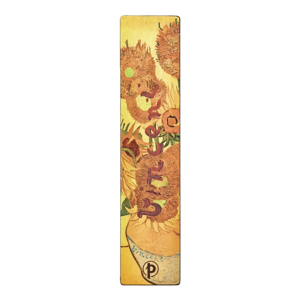 paperblanks-van-gogh-sunflowers-embellished-manuscripts-collection-lesezeichen image 1